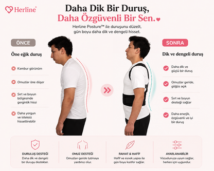 HERLINE POSTURE™ Duruş Destekleyici Korse