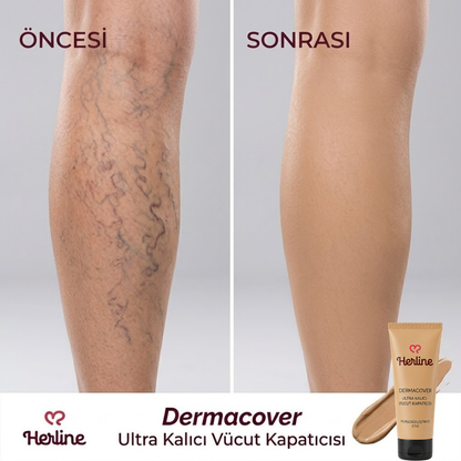 Herline DermaCover Ultra (Kalıcı Vücut Kapatıcısı & Pürüzsüzleştirici Efekt)