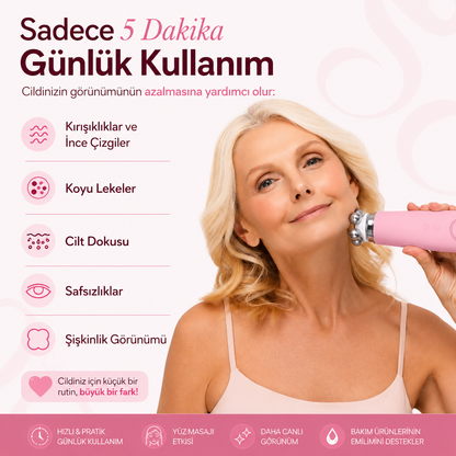HERLINE Beauty Wand™ 5’i 1 Arada Yüz Bakım Cihazı