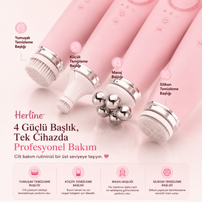 HERLINE Beauty Wand™ 5’i 1 Arada Yüz Bakım Cihazı