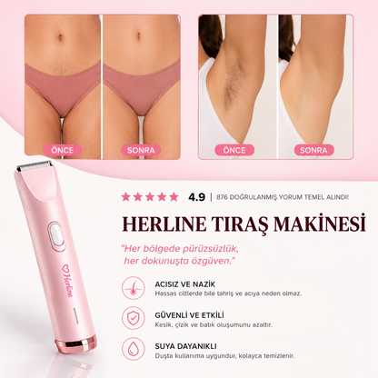Herline SmoothTrim 2'si 1 Arada Tıraş Makinası