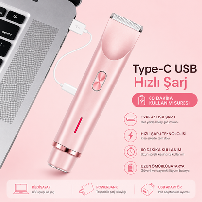 Herline SmoothTrim 2'si 1 Arada Tıraş Makinası