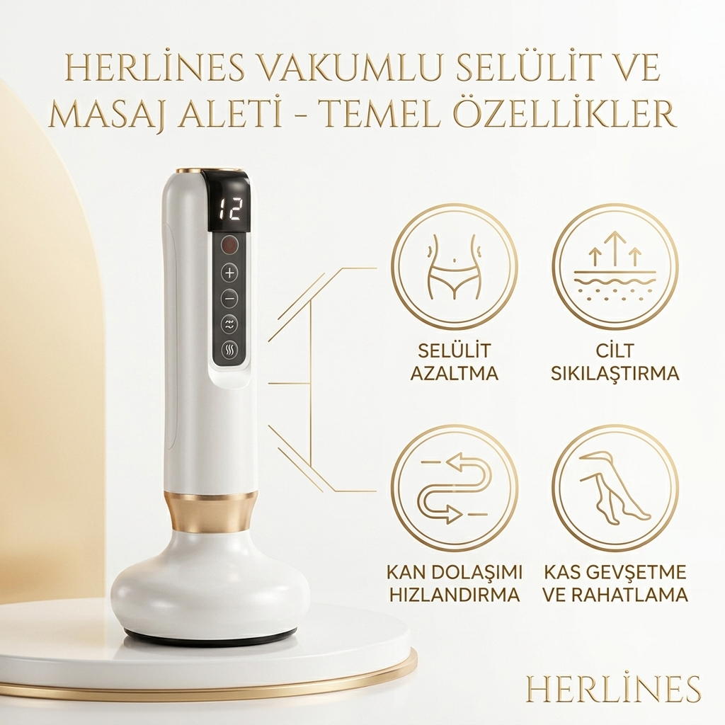 Herlines™ SoftBeauty Vakumlu Masaj Aleti
