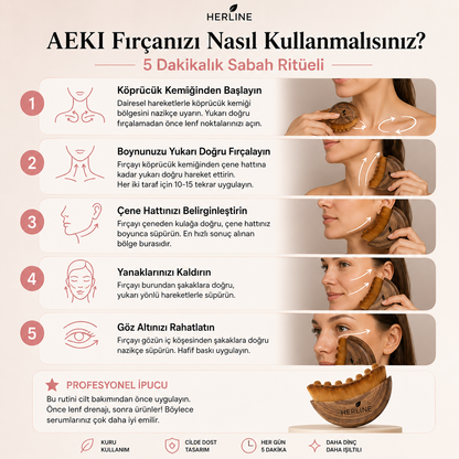 Herline SculptBrush™ – Yüz Şekillendirici Masaj Fırçası